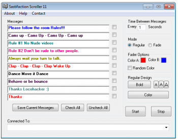 Paltalk Sastifaction Scroller 9.9